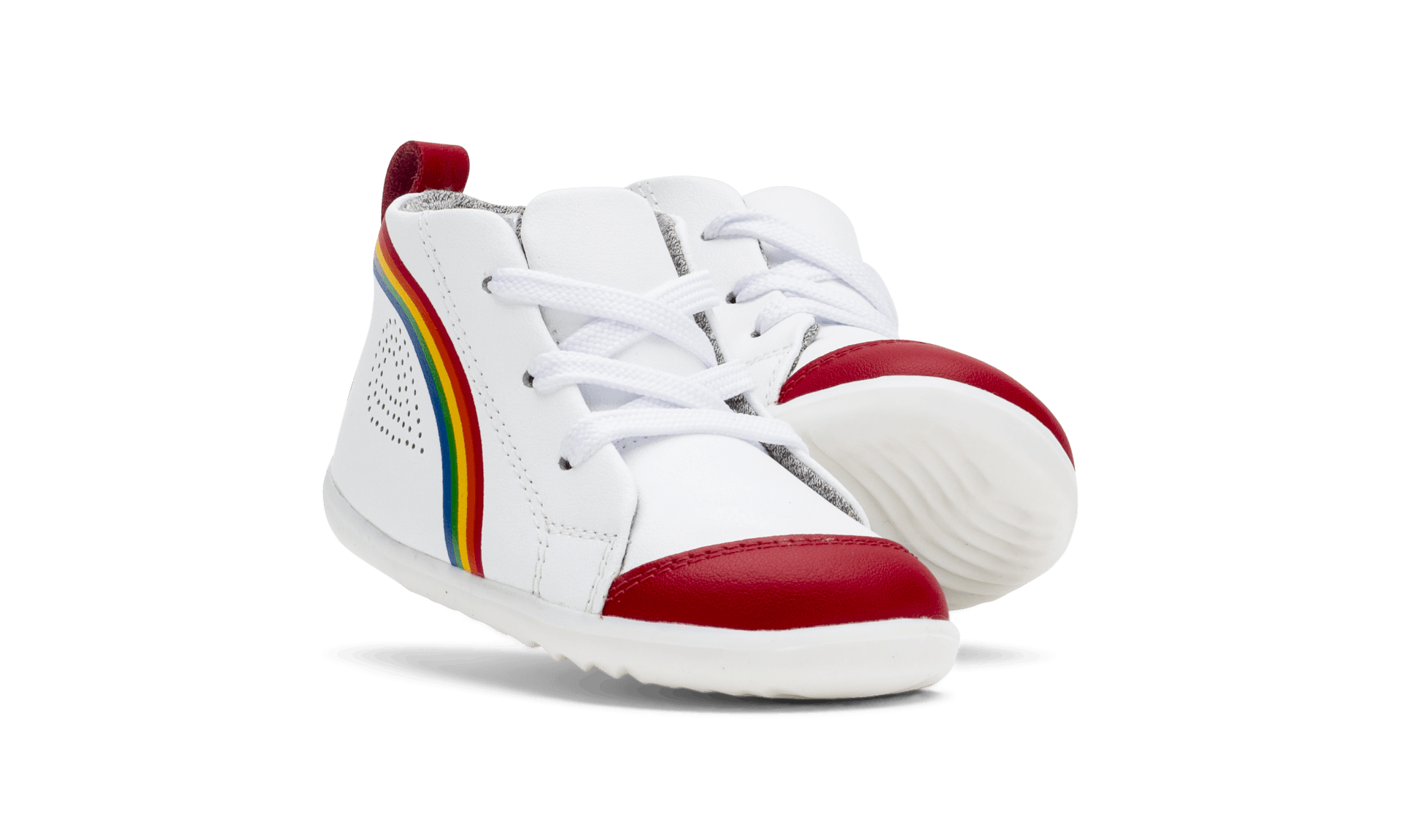 Alley-Oop White + Red + Rainbow