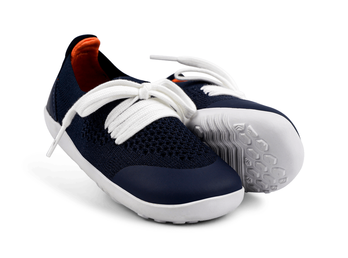 Play Knit Navy + Orange