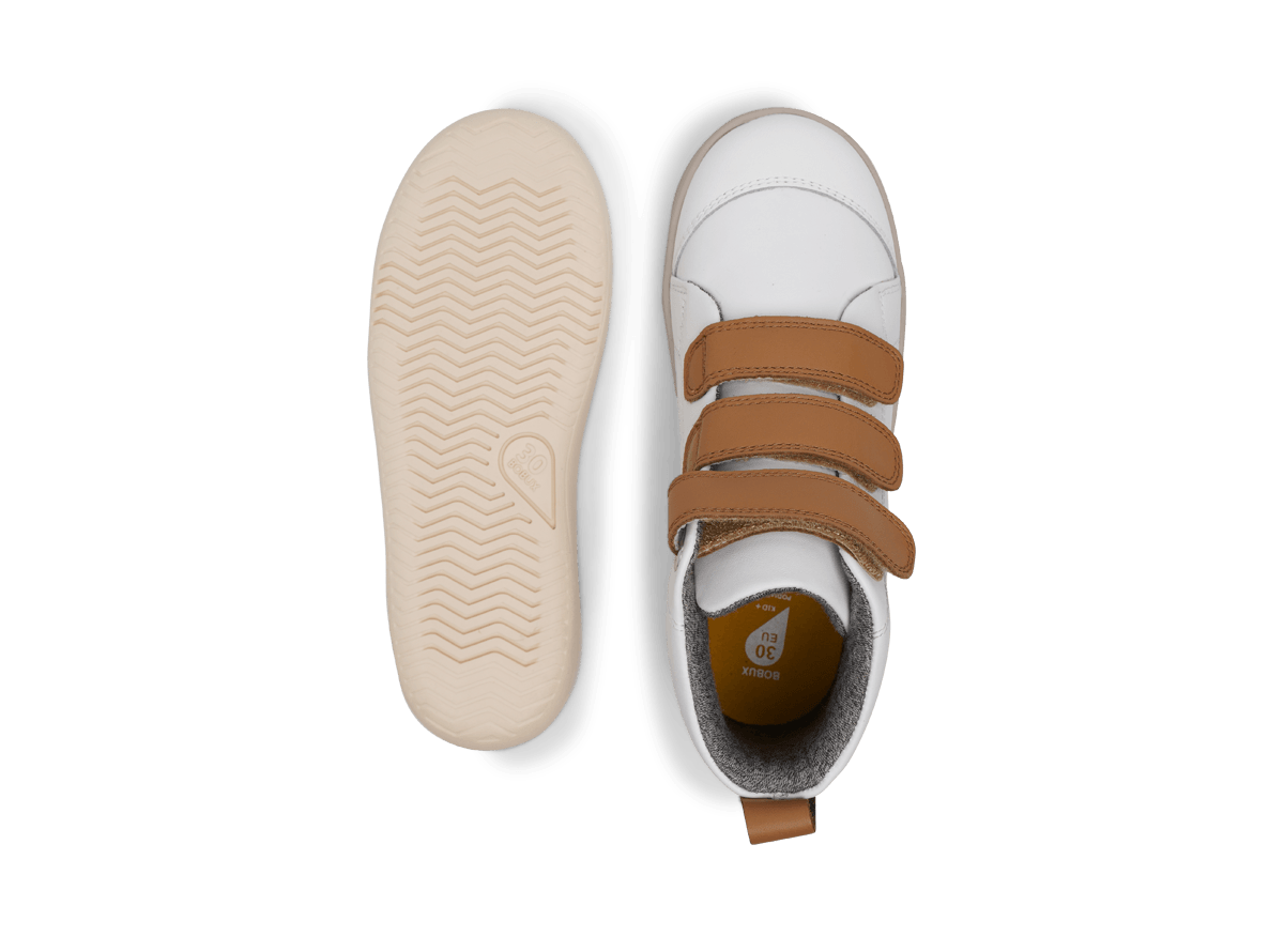 Hi Court White + Caramel