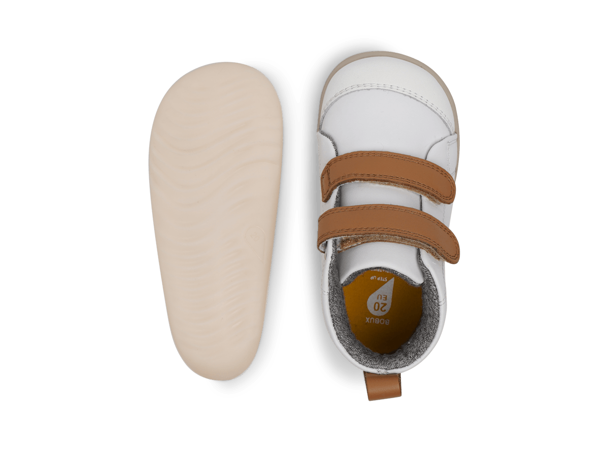 Hi Court White + Caramel