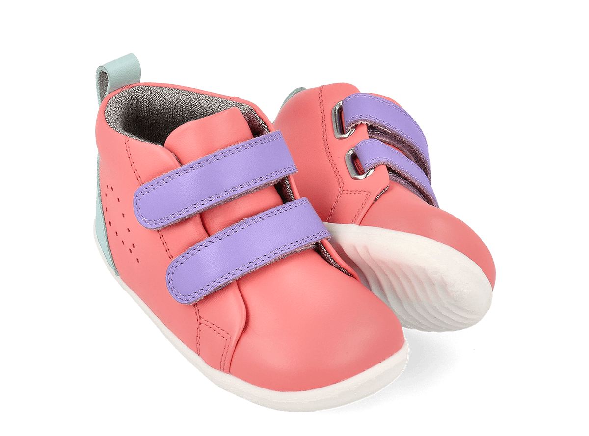 Grass Court High Ocean Coral + Mauve Combo