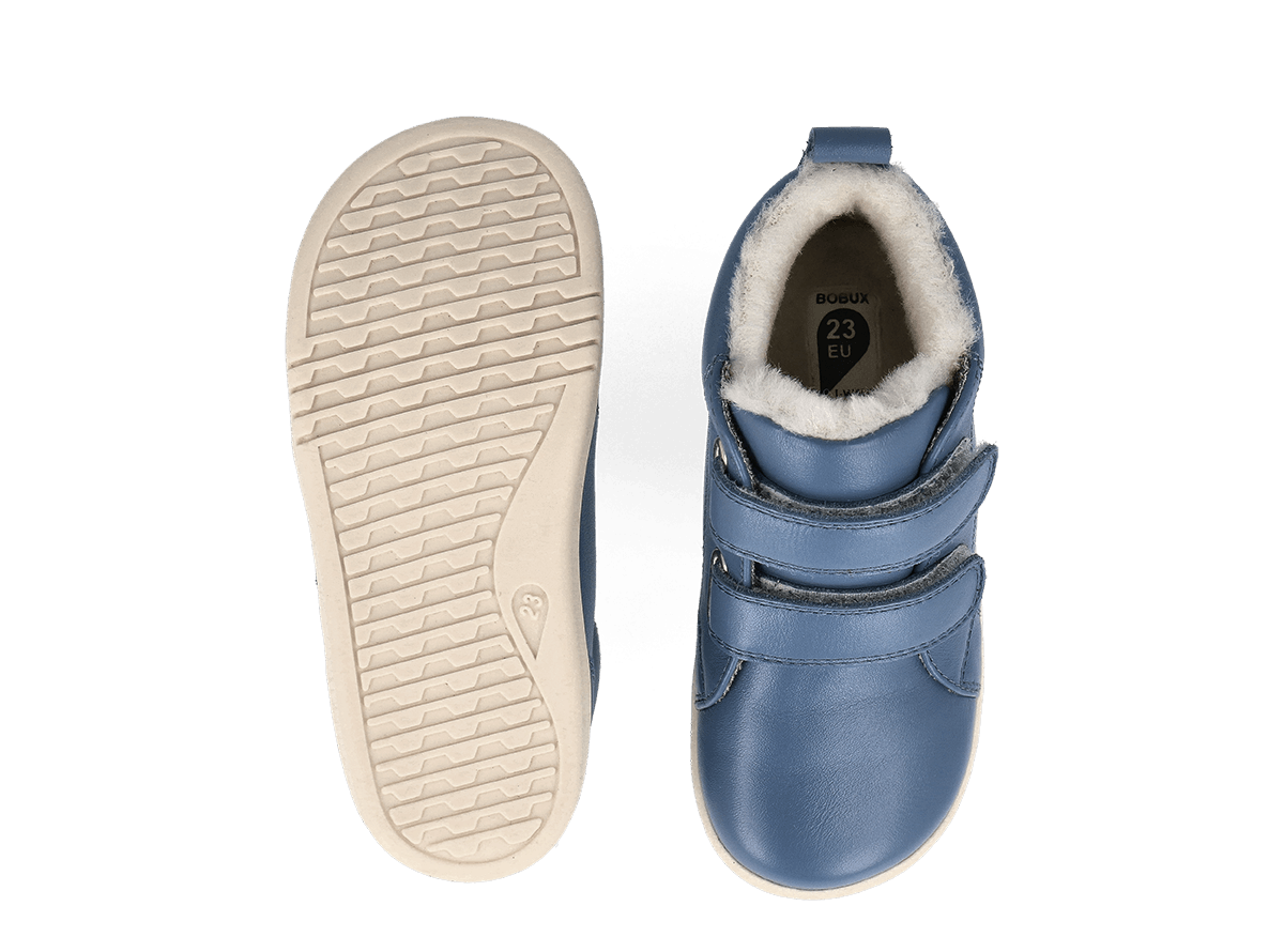 Grass Court High Arctic Elemental Blue (lână merinos)