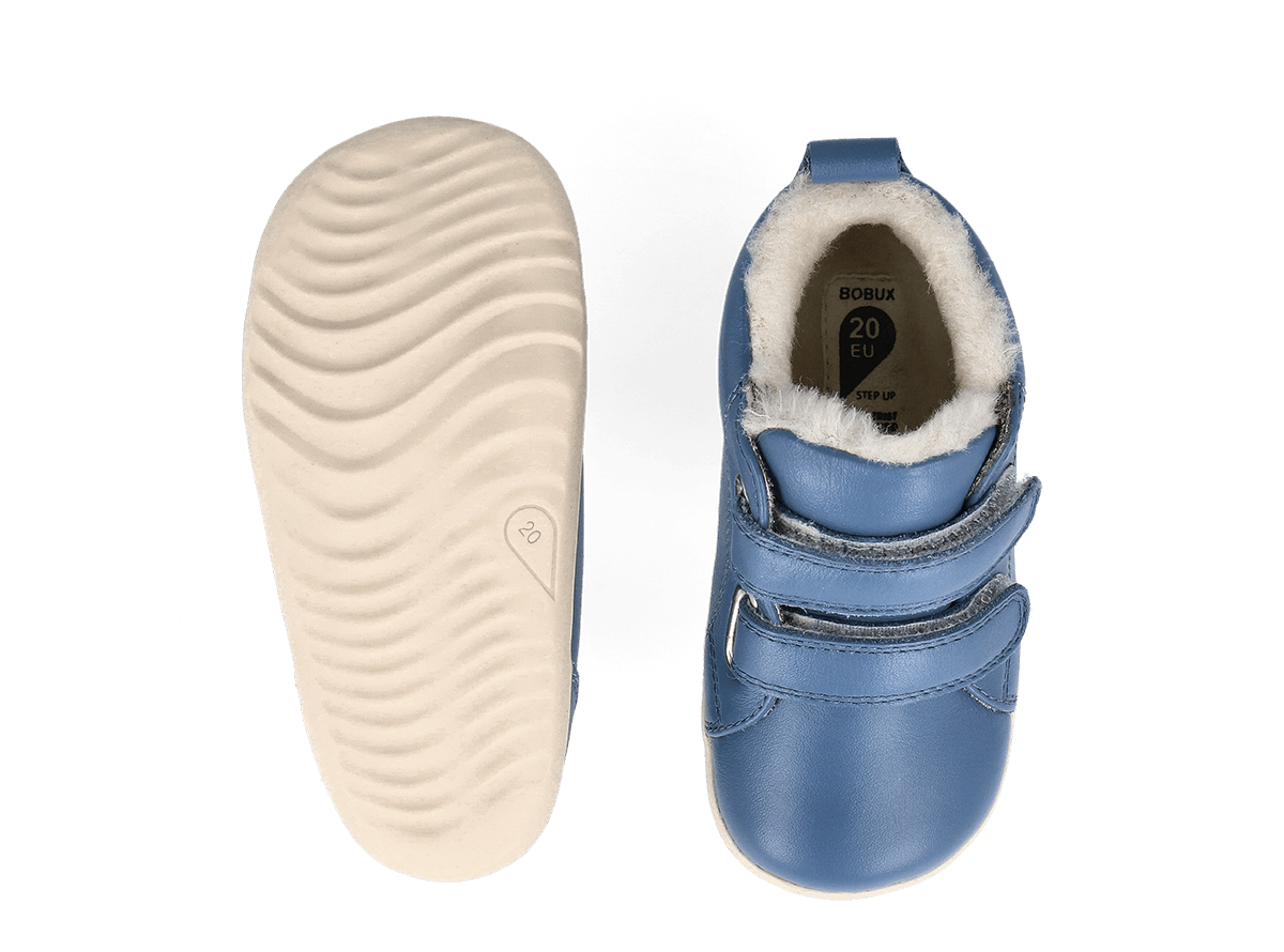 Grass Court High Arctic Elemental Blue (lână merinos)