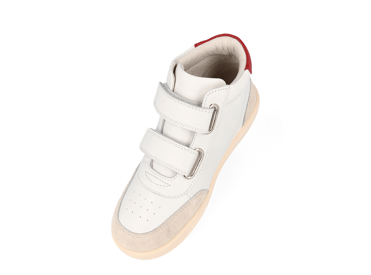 Champ High Chalk + Radiant Red