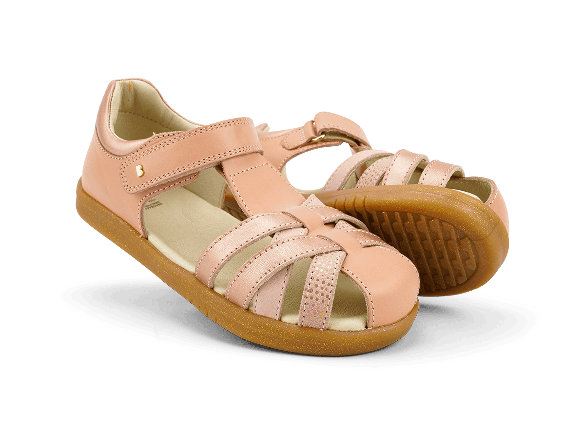 Cross Jump Dusk Pearl + Rose Gold