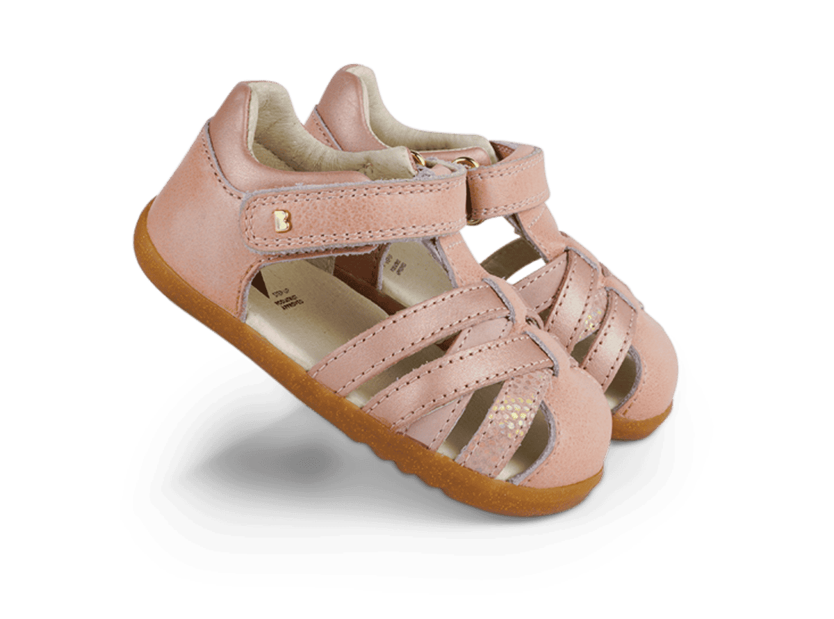 Cross Jump Dusk Pearl + Rose Gold